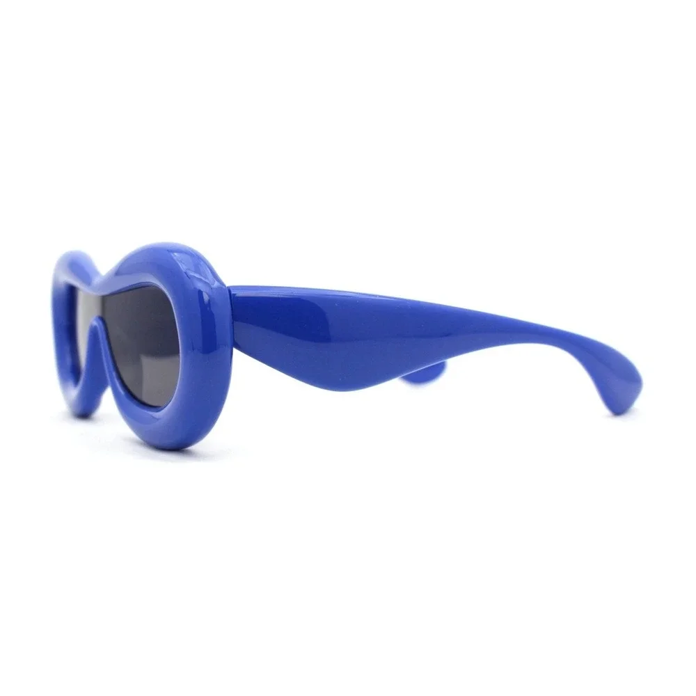 Women Sunglasses Fashion Blue Frame Party Festival‎ Candy Color Outdoor Wear New